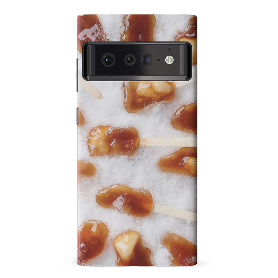 Google Pixel 6 Pro Maple Taffy Canadiana Phone Case