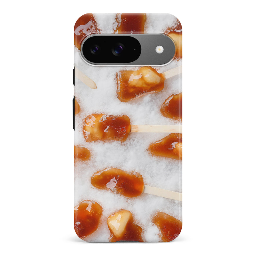 Google Pixel 9 Maple Taffy Canadiana Phone Case