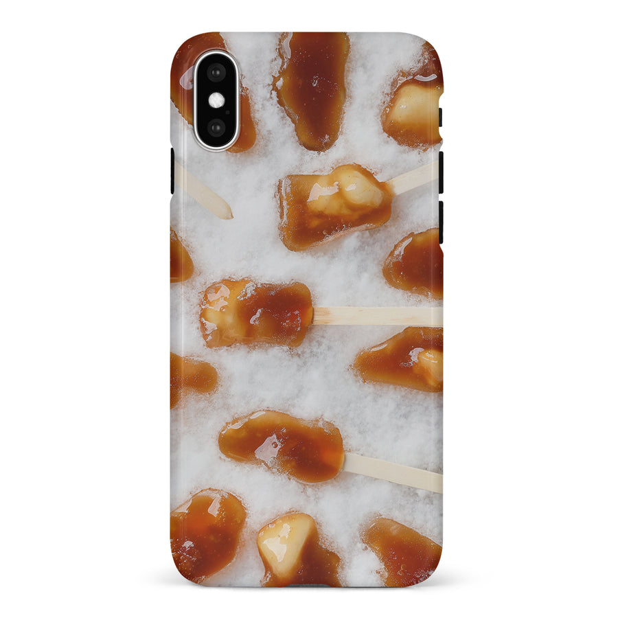 iPhone X/XS Maple Taffy Canadiana Phone Case