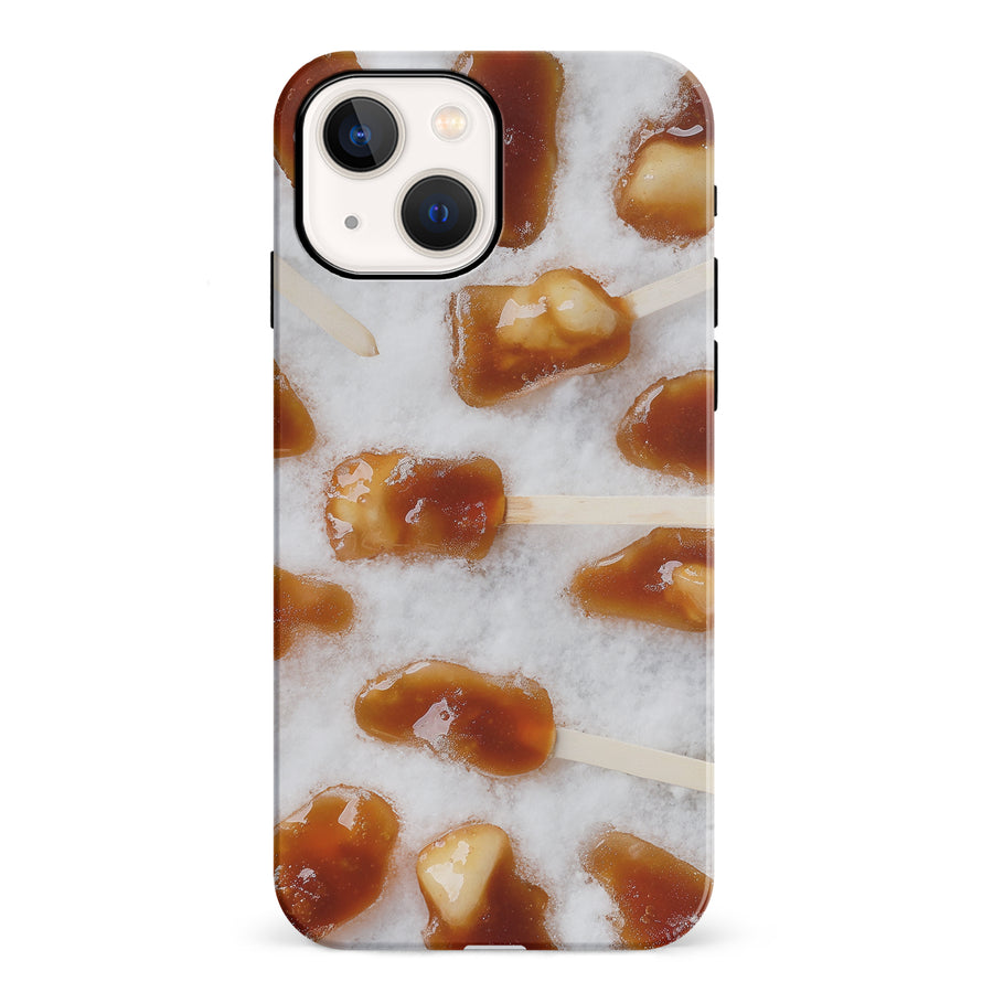 iPhone 13 Mini Maple Taffy Canadiana Phone Case