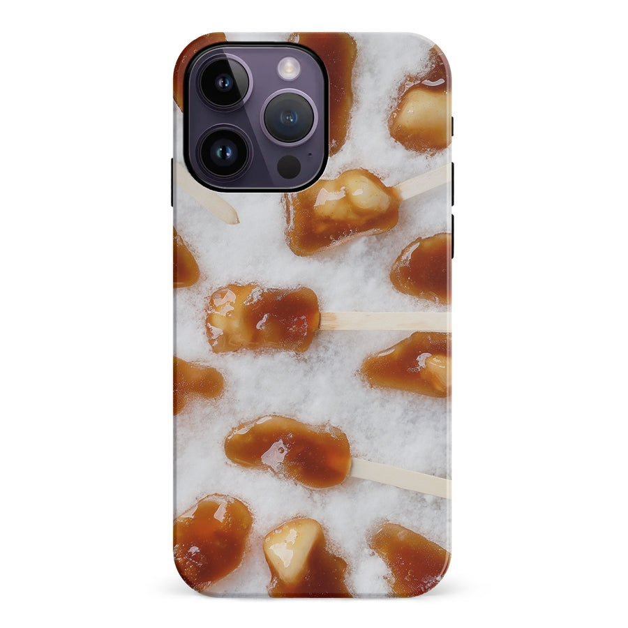 iPhone 14 Pro Max Maple Taffy Canadiana Phone Case