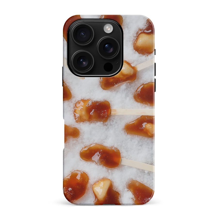 iPhone 16 Pro Max Maple Taffy Canadiana Phone Case