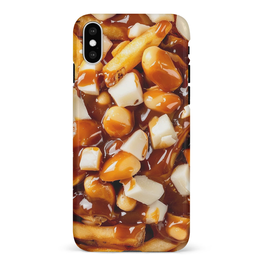 iPhone X/XS Poutine Canadiana Phone Case