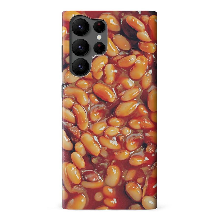 Samsung Galaxy S22 Ultra Pork and Beans Canadiana Phone Case