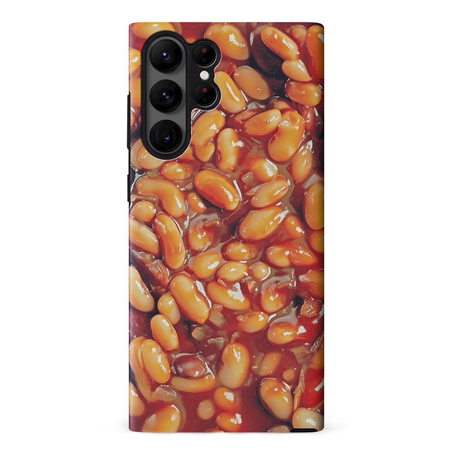 Samsung Galaxy S23 Ultra Pork and Beans Canadiana Phone Case