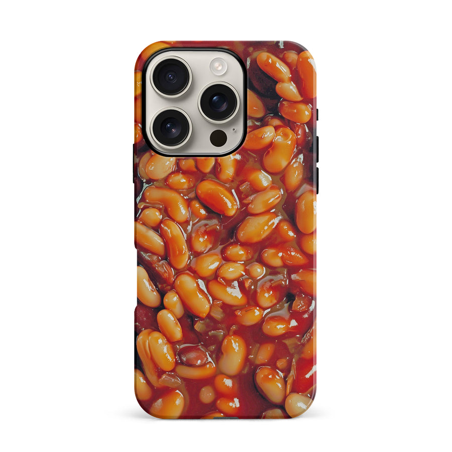 iPhone 16 Pro Pork and Beans Canadiana Phone Case