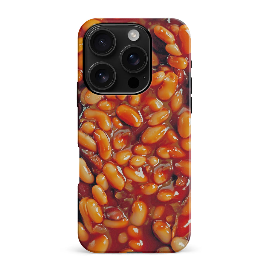 iPhone 16 Pro Max Pork and Beans Canadiana Phone Case