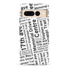 Google Pixel 7 Pro Calgary Street Names Canadiana Phone Case - White