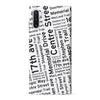 Samsung Galaxy Note 10 Calgary Street Names Canadiana Phone Case - White
