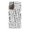 Samsung Galaxy Note 20 Calgary Street Names Canadiana Phone Case - White