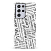 Samsung Galaxy S21 Ultra Calgary Street Names Canadiana Phone Case - White