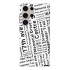 Samsung Galaxy S24 Ultra Calgary Street Names Canadiana Phone Case - White