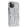 iPhone 13 Pro Max Calgary Street Names Canadiana Phone Case - White
