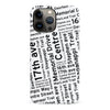 iPhone 13 Pro Max Calgary Street Names Canadiana Phone Case - White