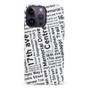 iPhone 14 Pro Max Calgary Street Names Canadiana Phone Case - White