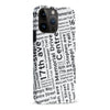 iPhone 15 Pro Max Calgary Street Names Canadiana Phone Case - White