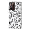 Samsung Galaxy Note 20 Ultra Edmonton Street Names Canadiana Phone Case - White