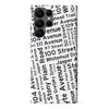 Samsung Galaxy S22 Ultra Edmonton Street Names Canadiana Phone Case - White