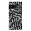 Google Pixel 6 Pro Edmonton Street Names Canadiana Phone Case - Black