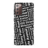 Samsung Galaxy Note 20 Edmonton Street Names Canadiana Phone Case - Black