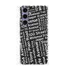 Samsung Galaxy S24 Plus Edmonton Street Names Canadiana Phone Case - Black