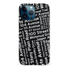 iPhone 12 Pro Max Edmonton Street Names Canadiana Phone Case - Black