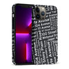 iPhone 13 Pro Max Edmonton Street Names Canadiana Phone Case - Black