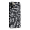 iPhone 13 Pro Max Edmonton Street Names Canadiana Phone Case - Black
