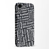 Edmonton Street Names Canadiana Phone Case - Black