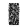 Edmonton Street Names Canadiana Phone Case - Black
