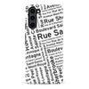 Samsung Galaxy S23 Plus Montreal Street Names Canadiana Phone Case - White