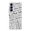 Samsung Galaxy S24 Plus Montreal Street Names Canadiana Phone Case - White