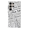 Montreal Street Names Canadiana Phone Case - White