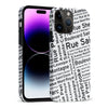 iPhone 15 Pro Max Montreal Street Names Canadiana Phone Case - White