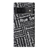 Google Pixel 6 Pro Montreal Street Names Canadiana Phone Case - Black