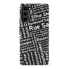 Samsung Galaxy S23 Plus Montreal Street Names Canadiana Phone Case - Black
