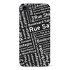 iPhone 7/8/SE Montreal Street Names Canadiana Phone Case - Black