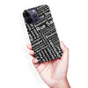 iPhone 14 Pro Max Montreal Street Names Canadiana Phone Case - Black