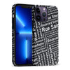 iPhone 14 Pro Max Montreal Street Names Canadiana Phone Case - Black