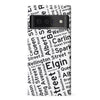 Google Pixel 6 Pro Ottawa Street Names Canadiana Phone Case - White