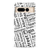 Google Pixel 7 Pro Ottawa Street Names Canadiana Phone Case - White