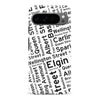 Google Pixel 9 Pro Ottawa Street Names Canadiana Phone Case - White