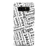 Samsung Galaxy Note 8 Ottawa Street Names Canadiana Phone Case - White