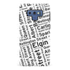 Samsung Galaxy Note 9 Ottawa Street Names Canadiana Phone Case - White