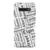 Samsung Galaxy S10 Plus Ottawa Street Names Canadiana Phone Case - White