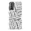 Samsung Galaxy S21 Plus Ottawa Street Names Canadiana Phone Case - White