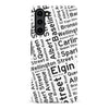 Samsung Galaxy S23 Plus Ottawa Street Names Canadiana Phone Case - White