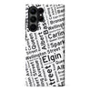 Samsung Galaxy S23 Ultra Ottawa Street Names Canadiana Phone Case - White
