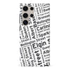 Samsung Galaxy S24 Ultra Ottawa Street Names Canadiana Phone Case - White
