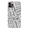 iPhone 11 Pro Max Ottawa Street Names Canadiana Phone Case - White
